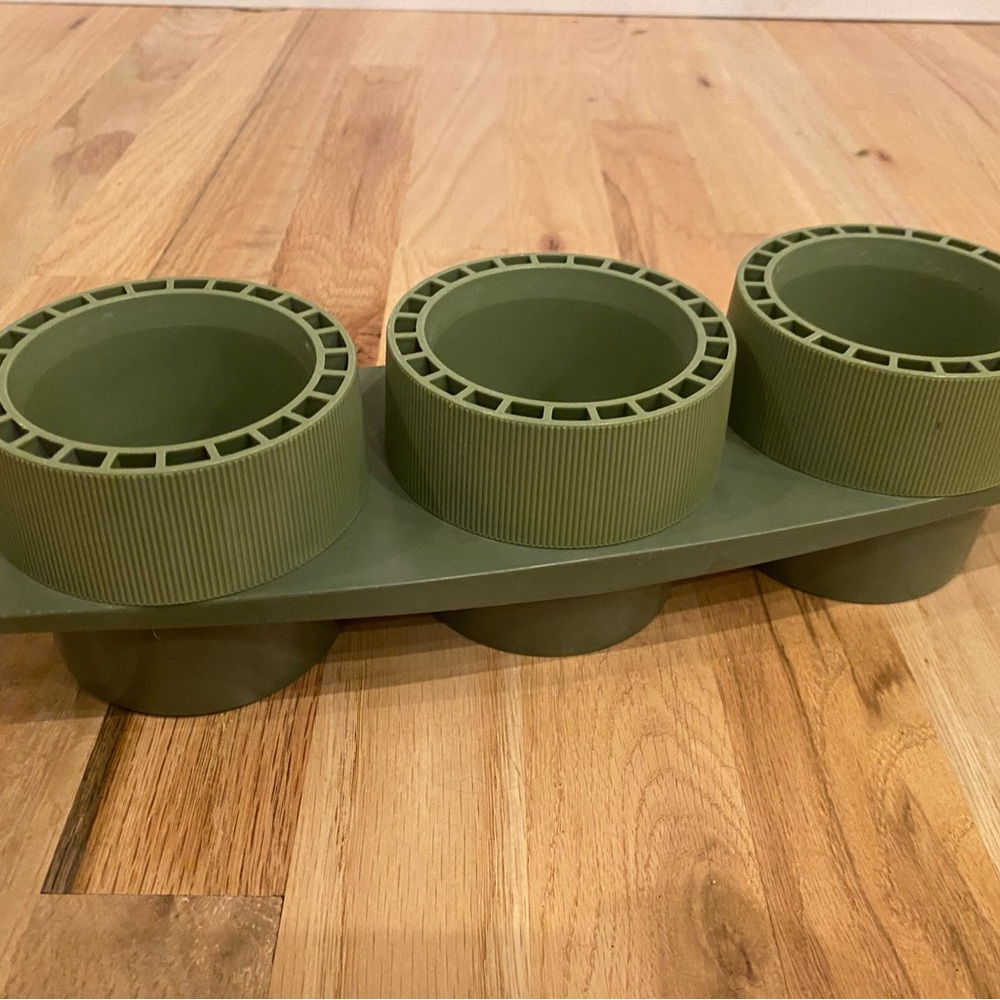 Tupperware Tuppercraft Trio Herb Planter